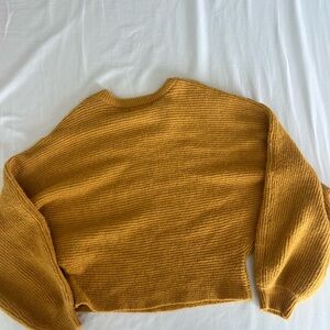 Cozy Mustard Sweater